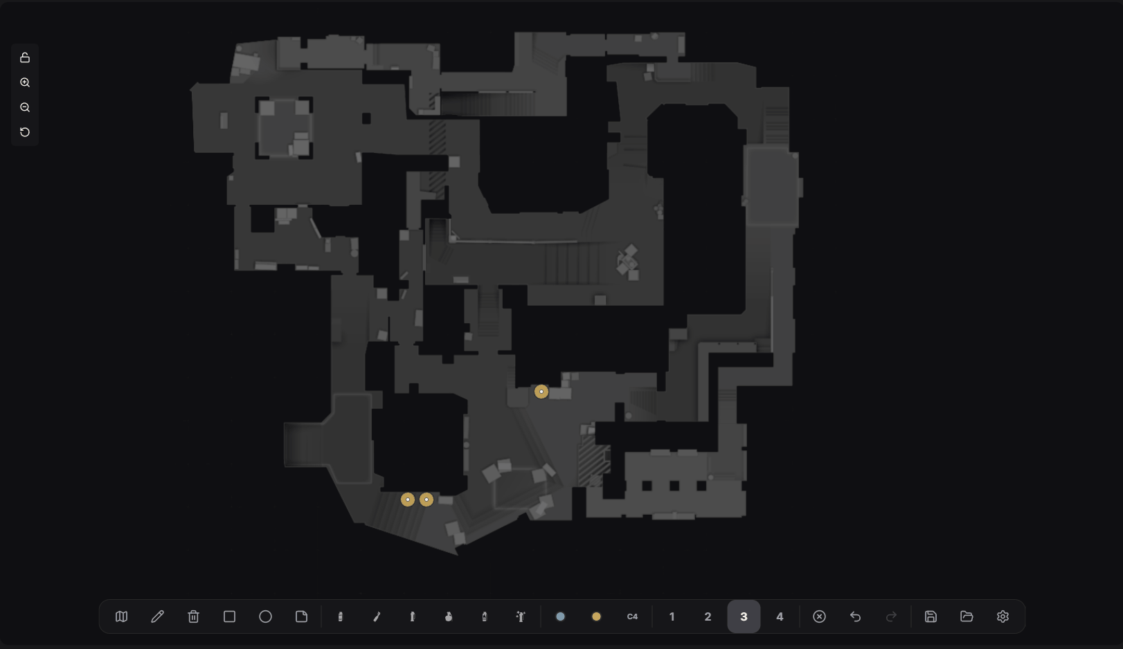 Saving and loading tactics on the Strategic Board